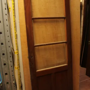 Massieve deur met glaswerk (225,5 x 83 x 4,2)