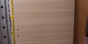 Moderne deur bruin grijze fineer (200,5 x 93 x 4)