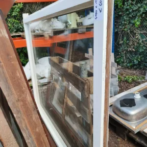 Hardhout Raam (150 x 125)
