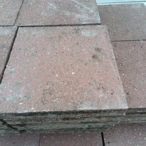 Betondal - Licht rode afwerking (29,5 x 29,5 x 4)