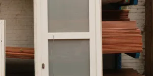 Deur aluminium  (91 x 265,5 x 10,5)