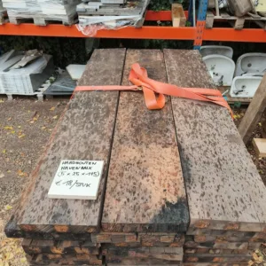 Hardhout Havenbalk (5 x 25 x 145)