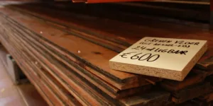 Lot Grenen vloer 20m²