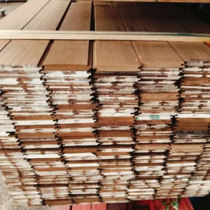 Lot 1. Ayous Thermowood - Vlakke Gevelbekleding - 88m²