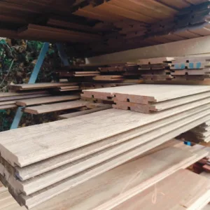 Lot 2. Ayous Thermowood - Dubbel Blok Gevelbekleding - 26m²