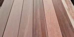 Hardhout Terrasplank - Tropische mix (13,5 x 1,9 x 280)