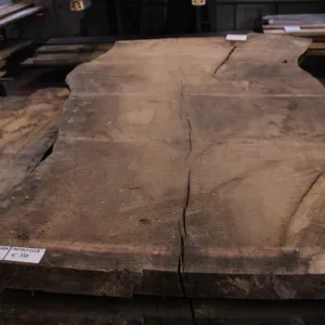 Rode vervuurde beuk schaaldeel 90mm