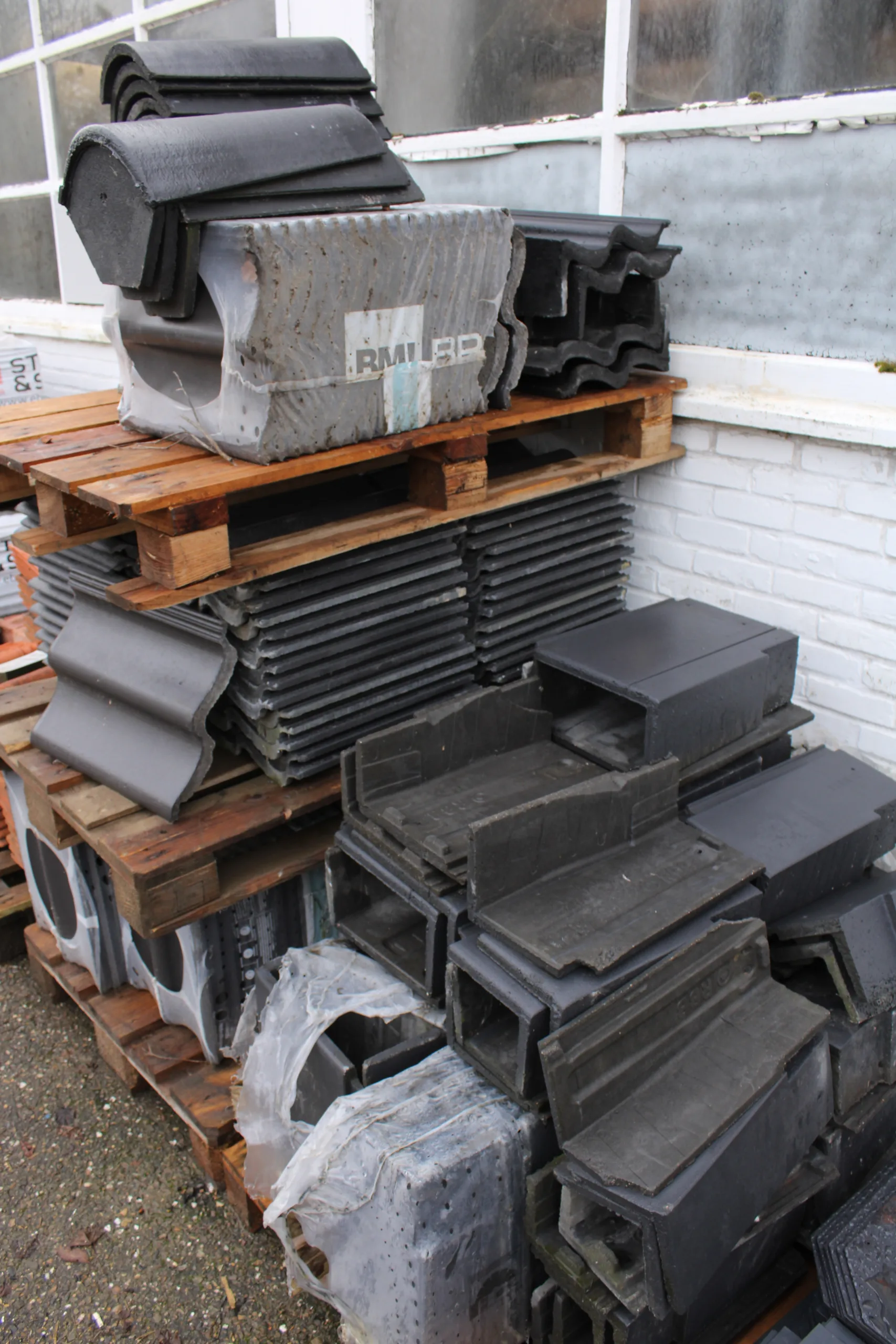 LOT Sneldekpan Antraciet Braas Doppel-S 13m²