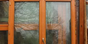 Raam van Stadhuis Leuven - Europese eik & Dubbel glas (232 x 140 x 5,9)