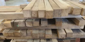 Europese Eik Ovengedroogde Balken A-kwaliteit  (6 x 6 x 100) cm