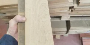 Europese Eik Ovengedroogde Planken A-kwaliteit  (2,2 x 9,5 x 48) cm