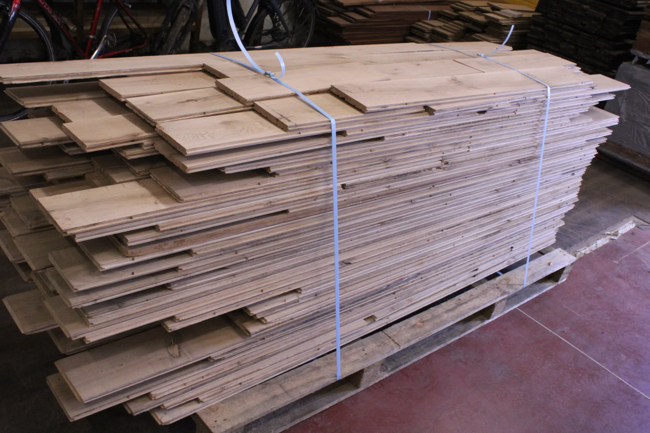 Lot 1 Massieve Eiken parket – 60m²