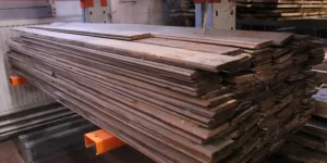 Lot Afrormosia planchetten 18m²