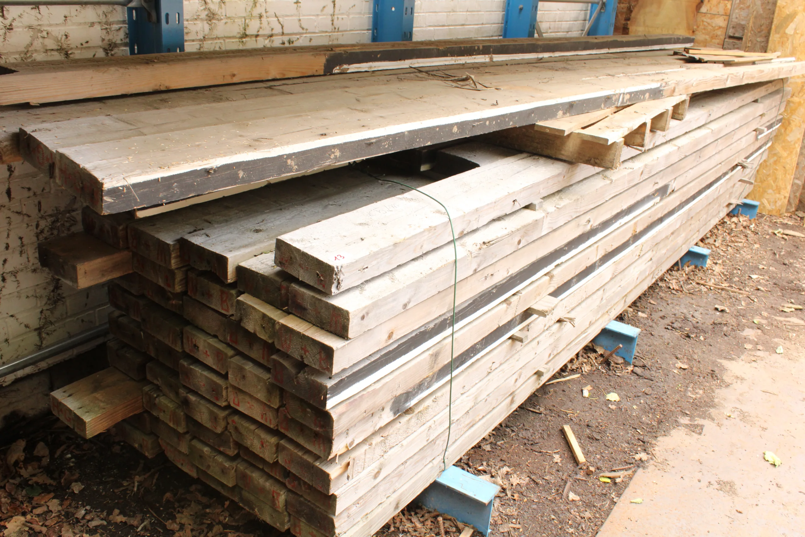 Grenen Balken (15,5 x 6 x  450)cm