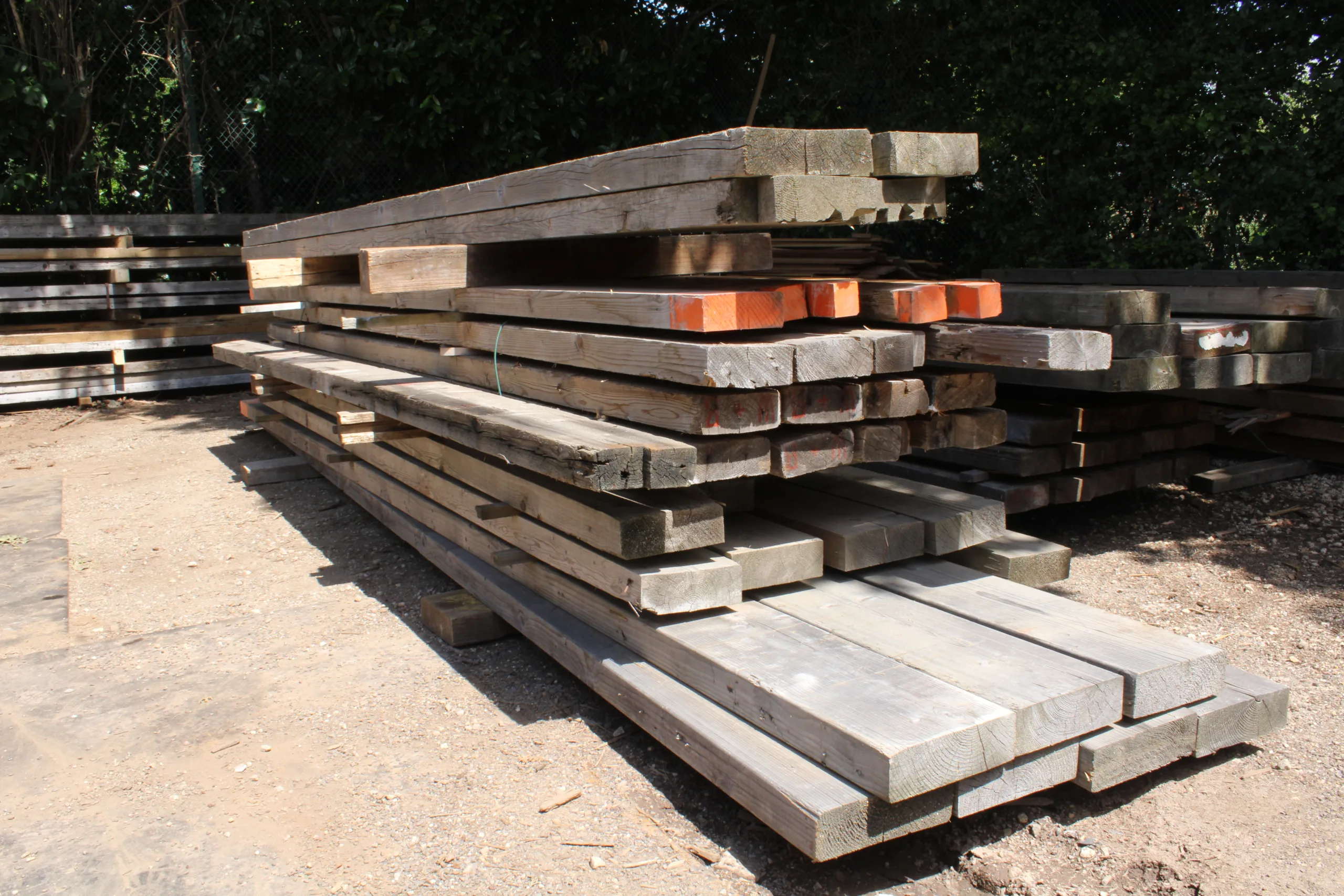 Grenen Balken (400 x 24 x 6,5)cm