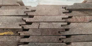 Lot 4. Thermowood gevelbekleding 36,5m² – Planchetten 360cm (UDA)