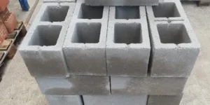 Betonnen snelbouwstenen (38,5 × 19 × 19 cm)