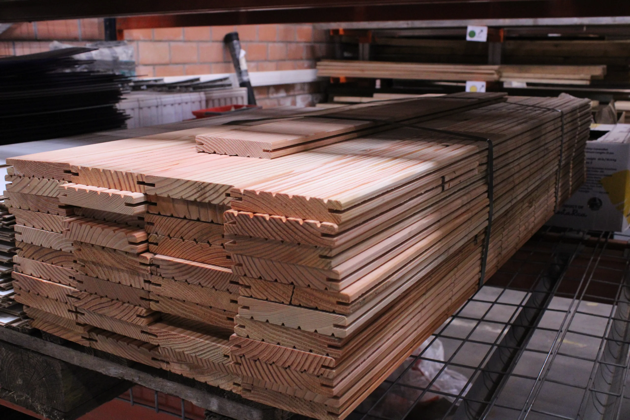 Lot Douglas Terrasplanken 140cm – 7m²