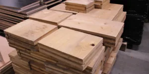 Grenen constructieblokken (40 x 10 x 30)cm