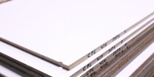 Vezelplaat-CPL wit A-kwaliteit 9mm (305cm x 130cm)